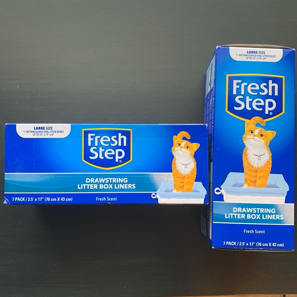 Fresh Step Litter Box Liners - Two Boxes - Picture 2 of 3